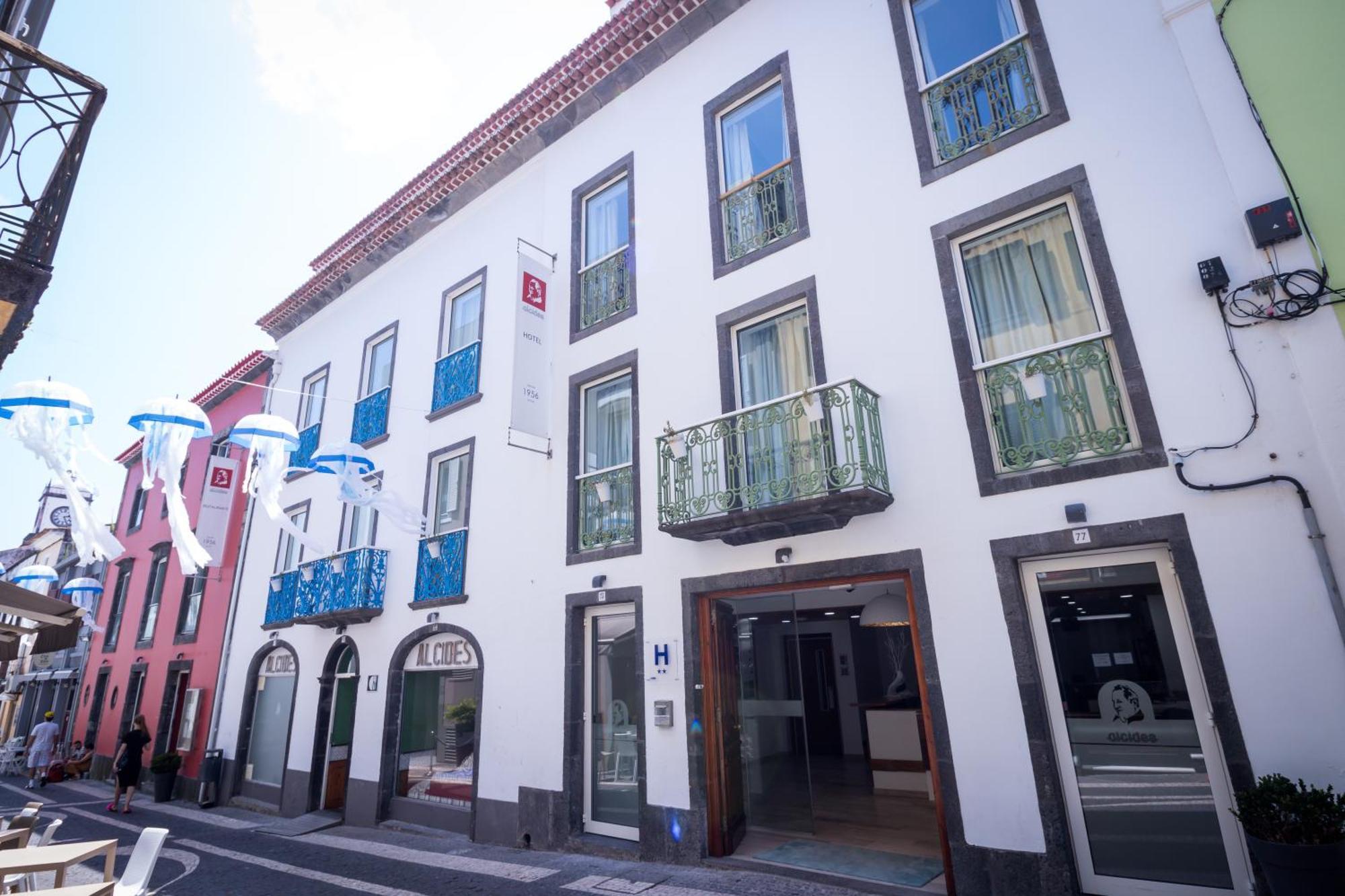 Hotel Alcides Ponta Delgada Exterior foto